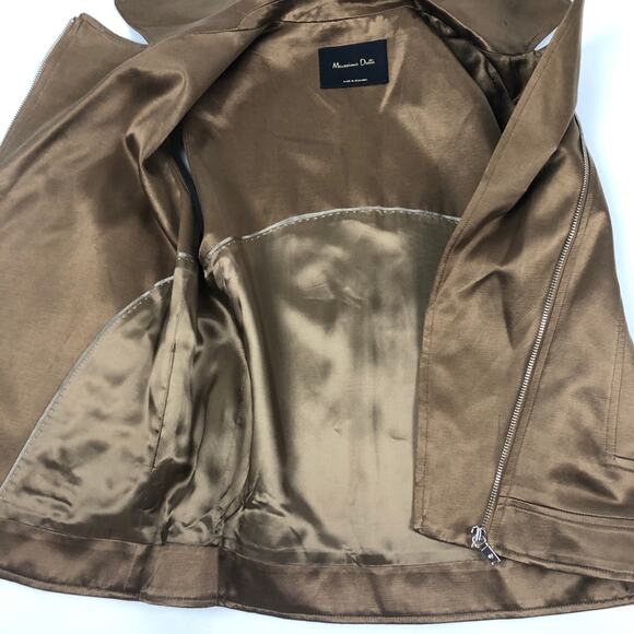 Massimo Dutti Satin Moto Vest XS - Picture 5 of 8
